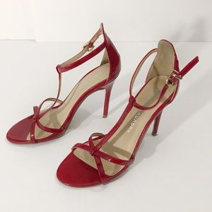 🌵Chinese Laundry Heels Size 8 Red Strap Pumps